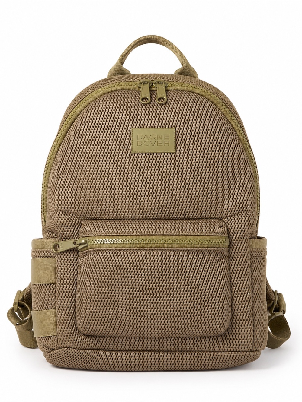 Dagne Dover Mesh Backpack Olive/Tan Hiking Camping Travel Unisex